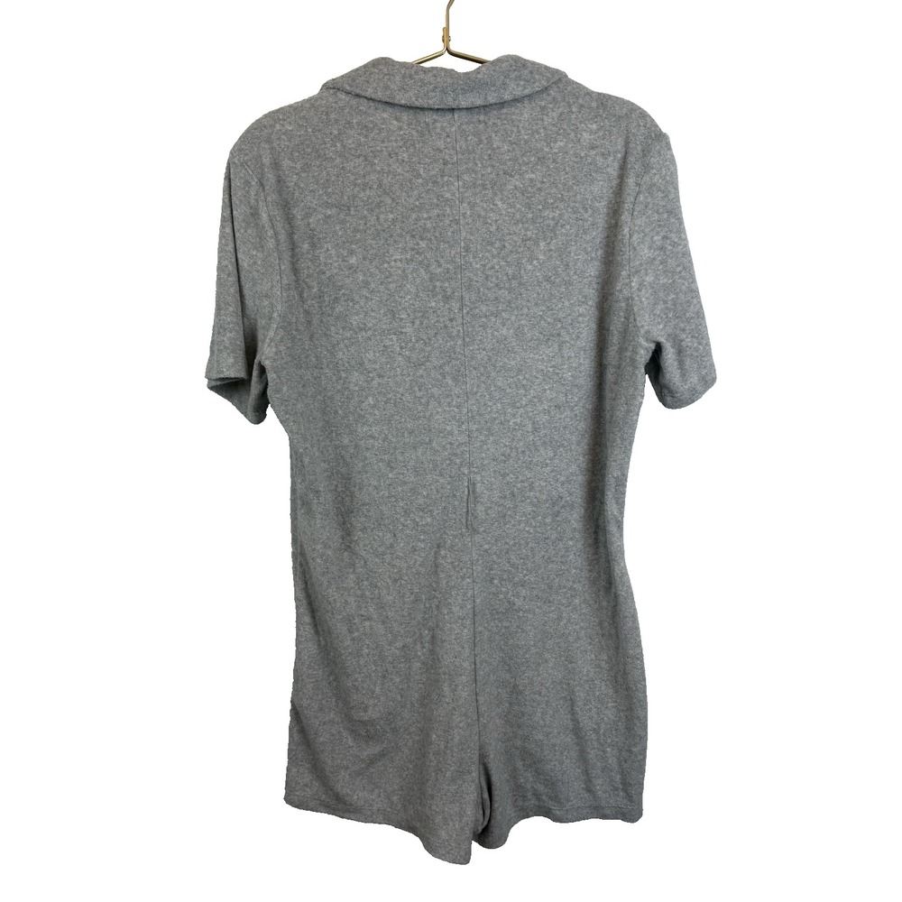 Reformation Terry Cloth Romper Beach No belt Gray Size Small‎ - Picture 2 of 6